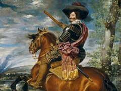Equestrian Portrait of the Count Duke of Olivares by Diego Velázquez