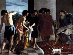Josephs Bloody Coat Brought to Jacob by Diego Velázquez