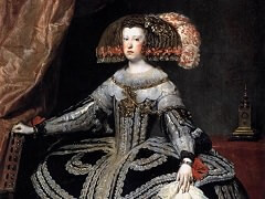 Queen Dona Mariana of Austria by Diego Velázquez