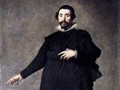 The Buffoon Pablo de Valladolid by Diego Velázquez
